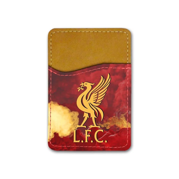 Självhäftande korthållare till mobil (Universell): Liverpool Liverbird, kortfack med livfull och unikt design till telefon