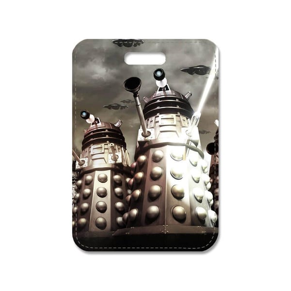 Taskevedhæng: Doctor Who Dalek, stilrent taskepynt med levende og unikt design, perfekt til håndtasken eller rygsækken