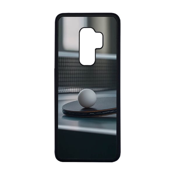 Til Samsung Galaxy S9+: Idrett Bordtennis, mobildeksel med unikt motiv, beskyttende cover