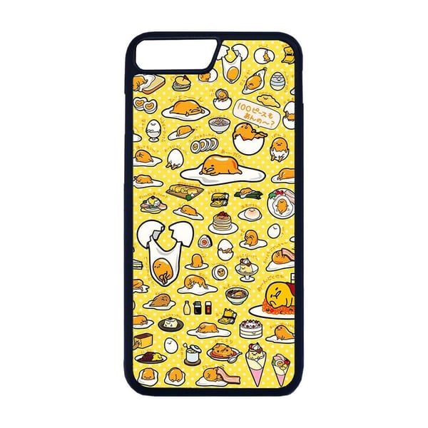 Til iPhone 7 Plus / 8 Plus: Gudetama, mobilcover med unikt motiv, beskyttende cover
