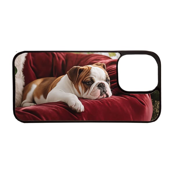 Koira Englanninbulldoggi iPhone 12 Pro Max Matkapuhelimen Kansi