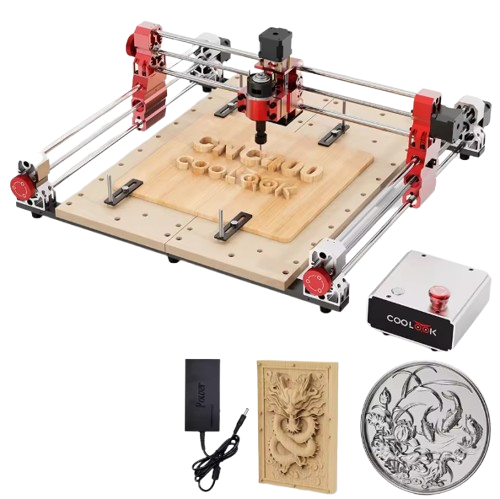 CNC-fräs, hög precision gravyr, användarvänlig styrning, CNC400, 3 axlar