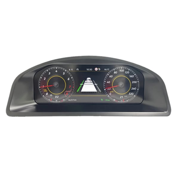 Dashboard Display, 12,3 Tommer HD Skærm, Flersproget Support,Til VW T5.1 T5.2