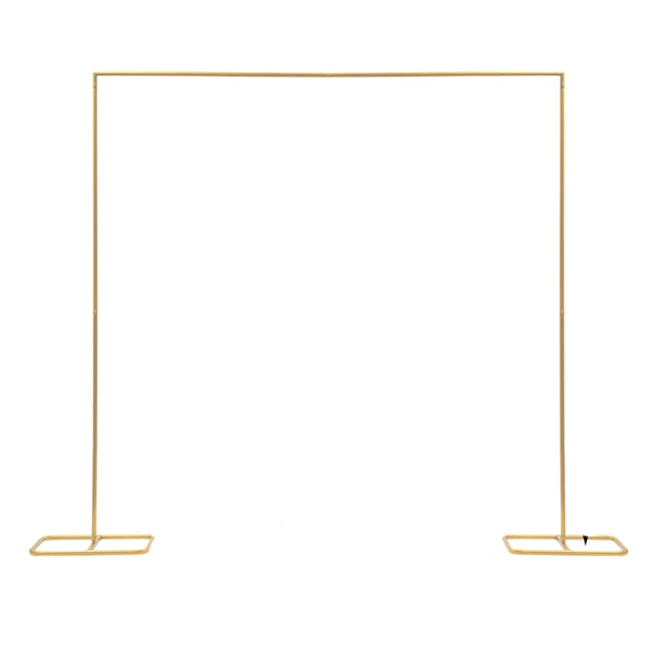 Bryllupsudstillingsstand, Holdbar jernkonstruktion, Alsidig brug til arrangementer,Guld, L