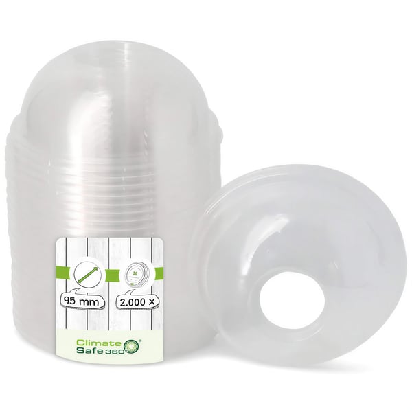 PLA kupera kansi, reiän halkaisija 95 mm, 100 kpl.