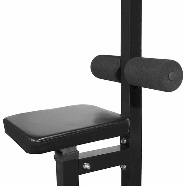 vidaXL Treningstårn med vektplater 40 kg