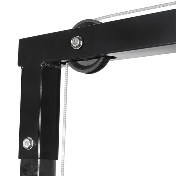 vidaXL Treningstårn med vektplater 40 kg