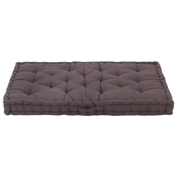 vidaXL hynde til pallesofa 120x80x10 cm antracitgrå