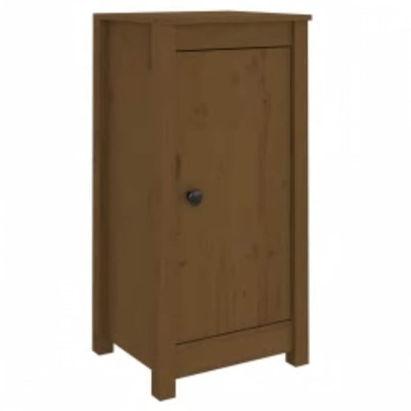 vidaXL Senkit 2 kpl hunajanruskea 39x35x80 cm täysi mänty