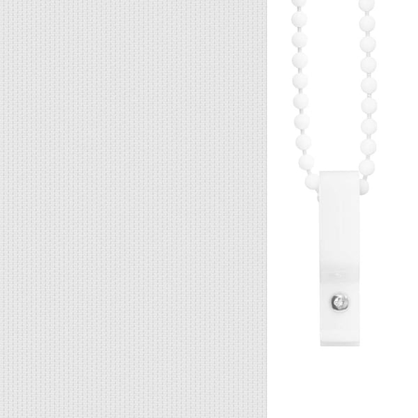 vidaXL Rullegardin lystette 125x130 cm stoff bredde 121,6 cm polyester