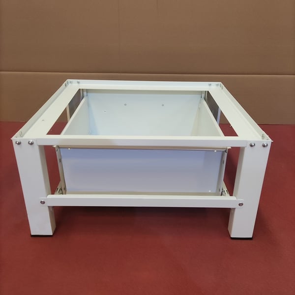 Pesukoneen korotustaso laatikolla 63 x 54 x 31 cm