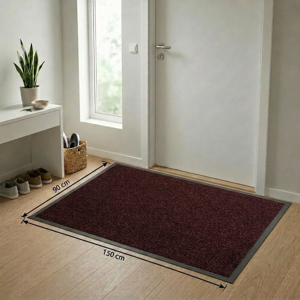 Ingresso-ovimatto - 90x150 cm - Viininpunainen
