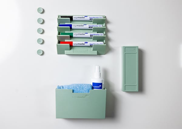 Valkotaulutussin pidike pehmeä vihreä
