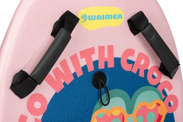 Bodyboard med handtag - Coco Croco Pink