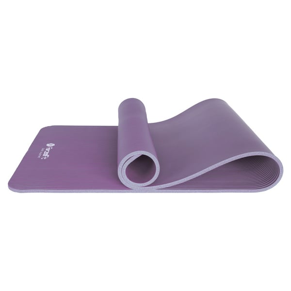 ForzaFit yogamåtte med bærerem - Ekstra tyk 10 mm - Lilla