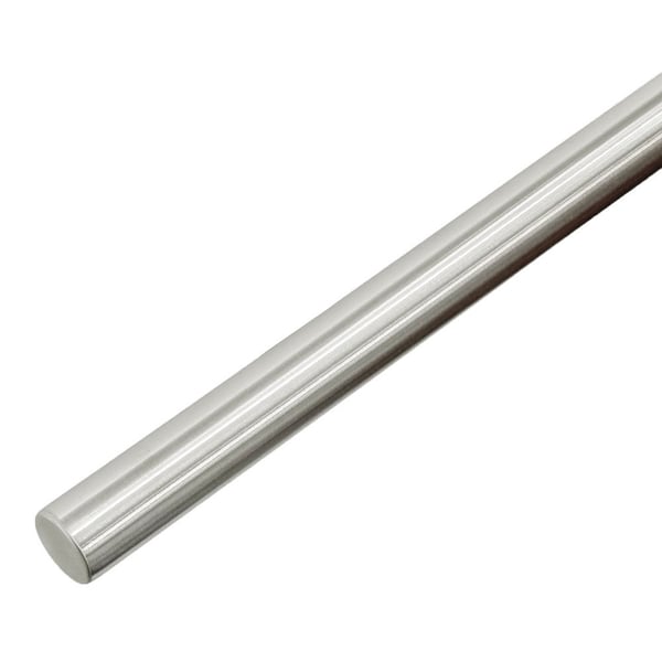 Ledstång i borstat rostfritt stål 120 cm