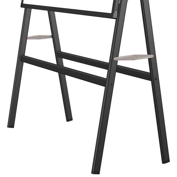 Whiteboard på stativ - Magnetisk - 150x90 cm - Sort