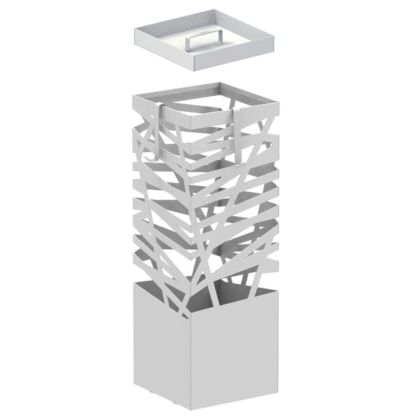 Paraplyställ Design Vit