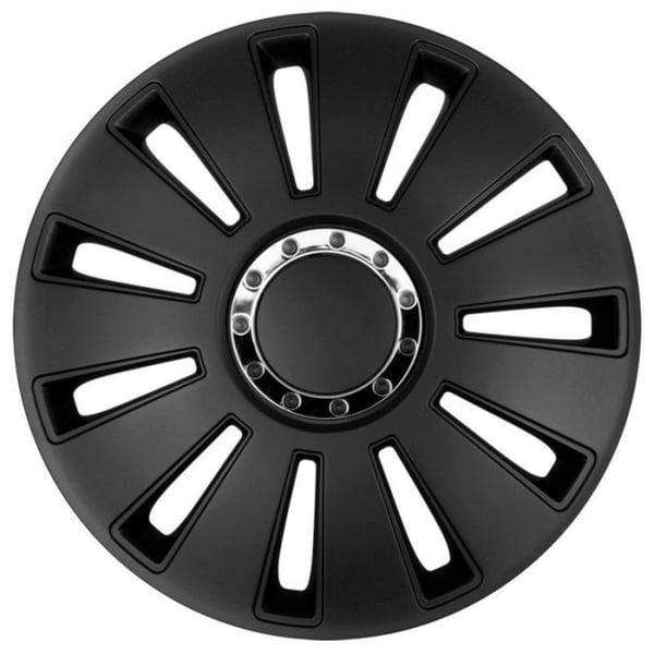 Hjulkapslar - 14 tum - Silverstone Black