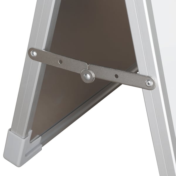 Bærbar whiteboardtavle med aluminiumskant 30x40 cm