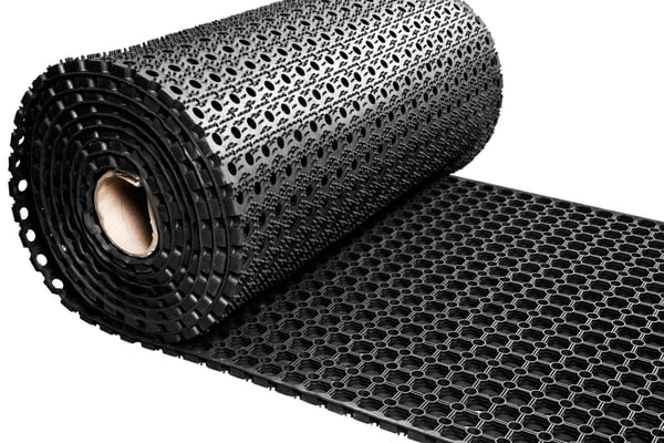 Kumirengasmatto rullalla - Paksuus 23 mm - Leveys 80 cm - Myydään juoksumetrinä Kumirengasmatto rullalla - Paksuus 23 mm - Leveys 80 cm - Myydään juoksumetrinä