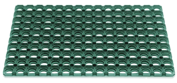 Ringmåtte 100 x 150 cm Grøn
