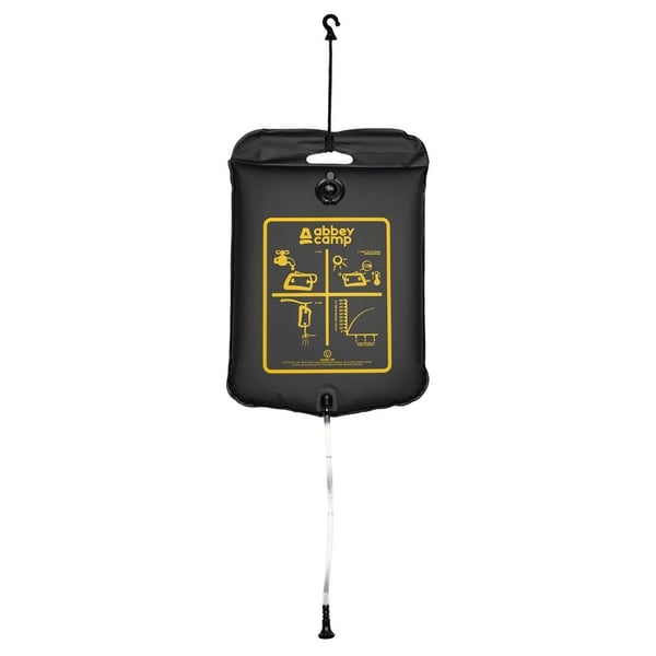 Solcelledrevet campingbruser - 20 liters solcellebruser