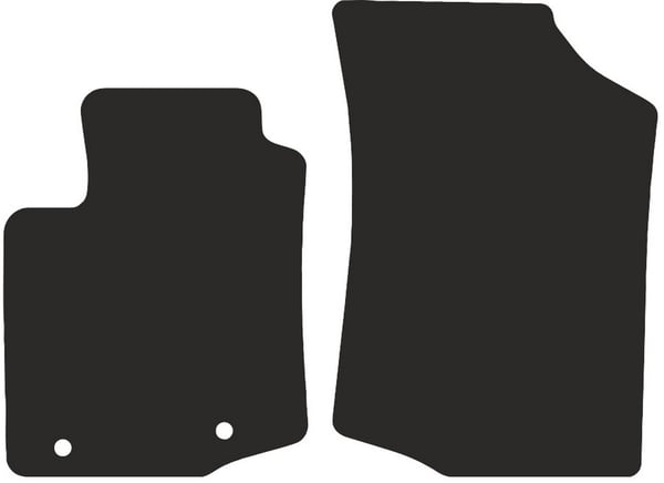 front polyamid PREMIUM: Toyota Aygo II hatchback 2014-