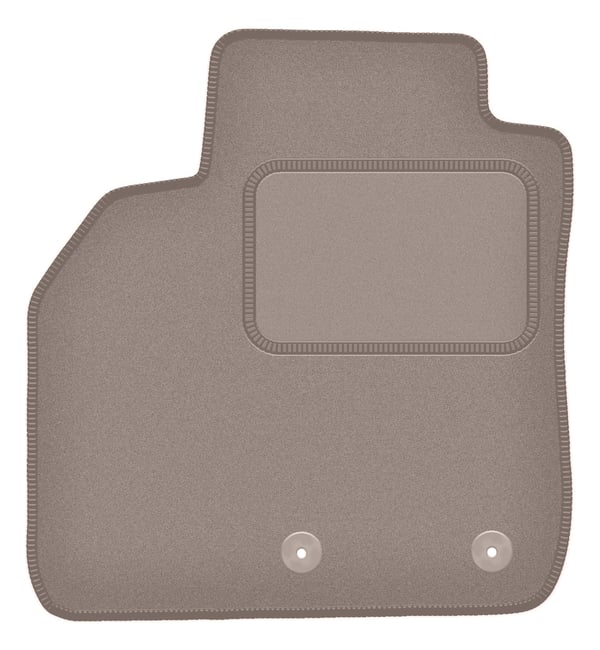 Kuljettajan samettimatto: Renault Grand Scenic III tila-autoon (2009-2016), beige Kuljettajan samettimatto: Renault Grand Scenic III tila-autoon (2009-2016), beige