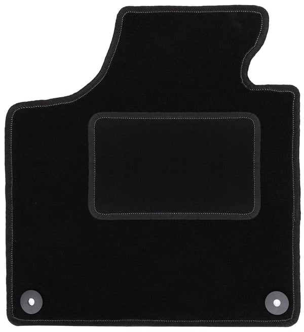 Førerens velourmåtte til: Audi A3 8P hatchback, sportback, cabrio (2003-2011) sort