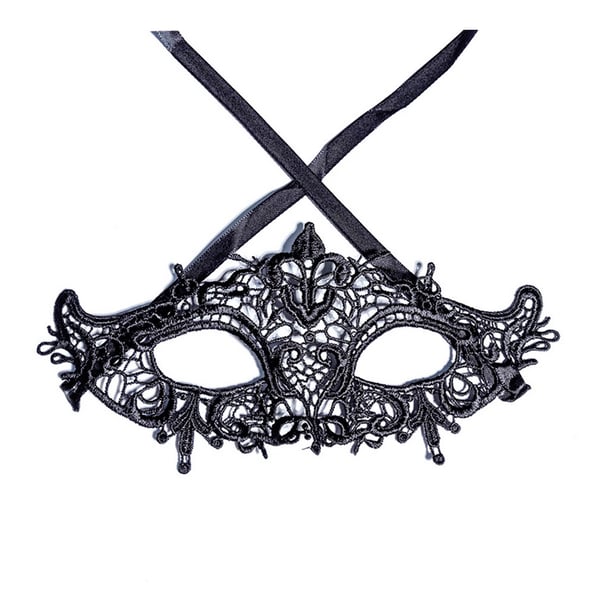 Venetiansk Ögonmask i Spets – Spetsmask Maskerad Halloween