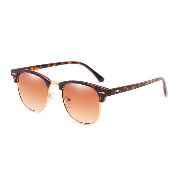 Leopard solbriller klubbmester lett glass + senil ledning