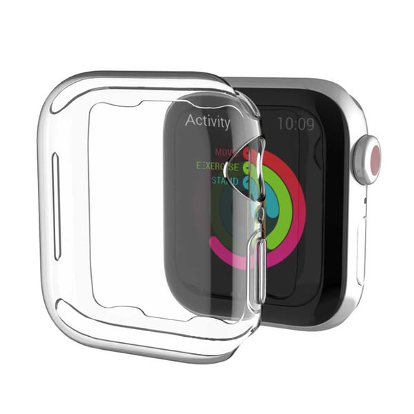 Kattava TPU -kuoren kotelo Apple Watch 4/5/6/Katso näytönsuoja 40 mm
