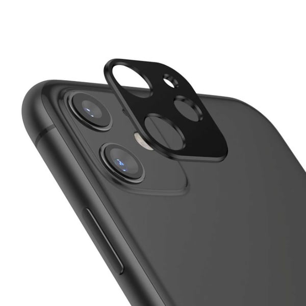 iPhone 12 mini -linssin kansi kamerakameran linssille musta