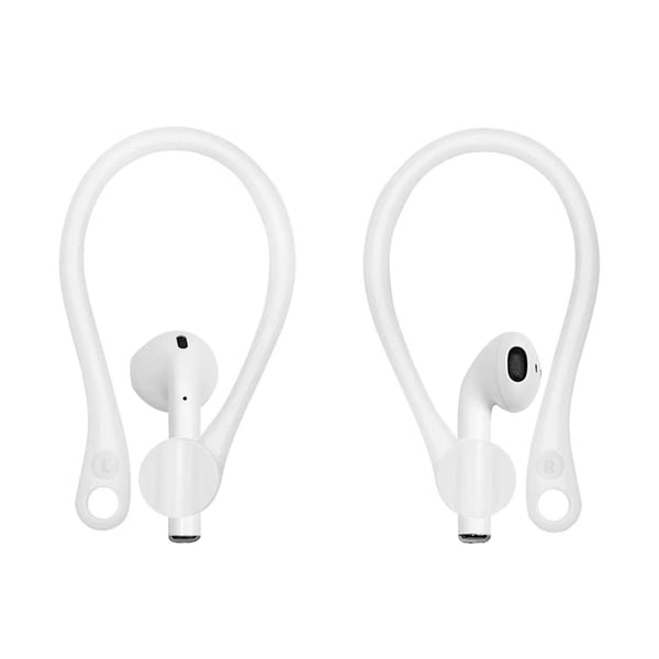 AirPods koukkujen korvan koukut silikoni -korvakorut läpinäkyvät