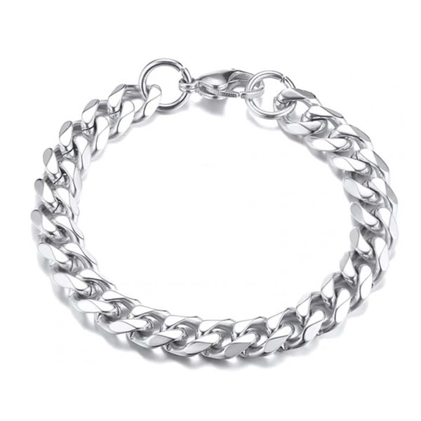 Pansarlink armbånd kæde armbånd sølv 11.5mm