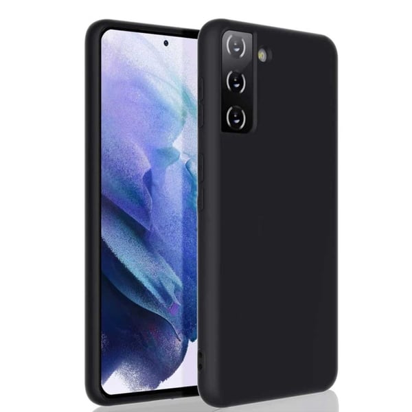Galaxy S22 Skal Mobilskal Svart Tunt Mobilskal 1mm TPU