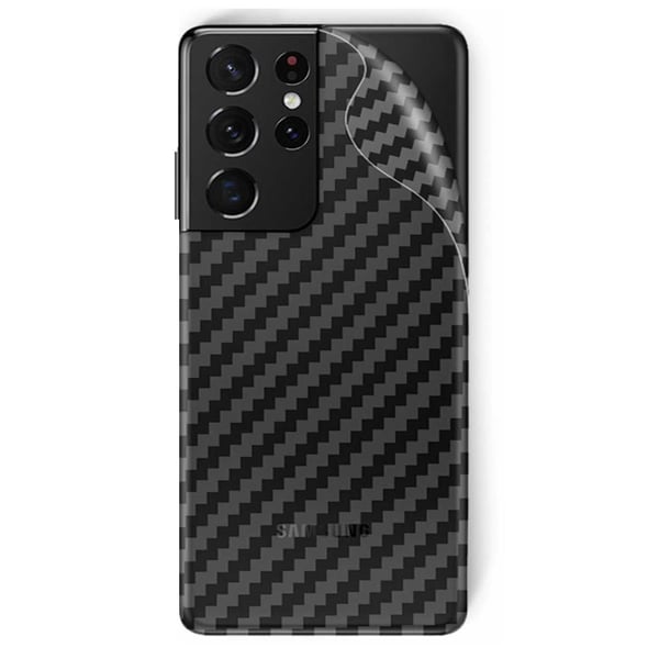 Galaxy S21 Ultra Carbon Fiber Vinyl Skin Decal Protective Film Back