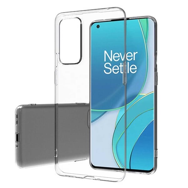 OnePlus 9 Läpinäkyvä matkapuhelin ohut läpinäkyvä kuori