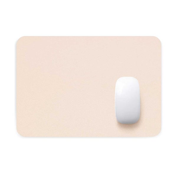 Musmatta White Beige PU Nahkaa 21x26cm
