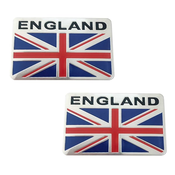 Englannin Yhdistynyt kuningaskunta Benekal 3D-tarra auto 2-pack