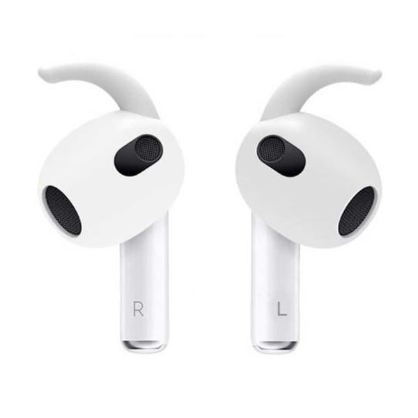 AirPods 3 Öronkrokar – Silikon Earhooks Vit AirPods 3 Öronkrokar – Silikon Earhooks Vit