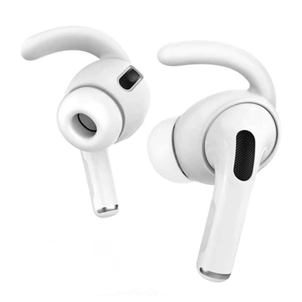 AirPods Pro Öronkrokar – Silikon Earhooks Vit