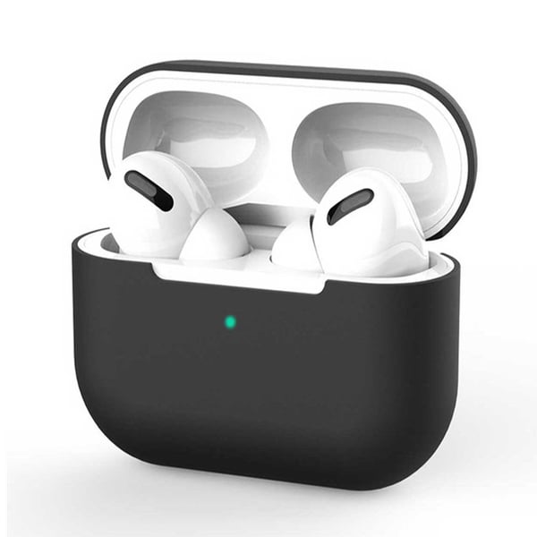 AirPods 3 Case Fodral Stötsäkert Skyddsfodral Silikon Svart AirPods 3 Case Fodral Stötsäkert Skyddsfodral Silikon Svart