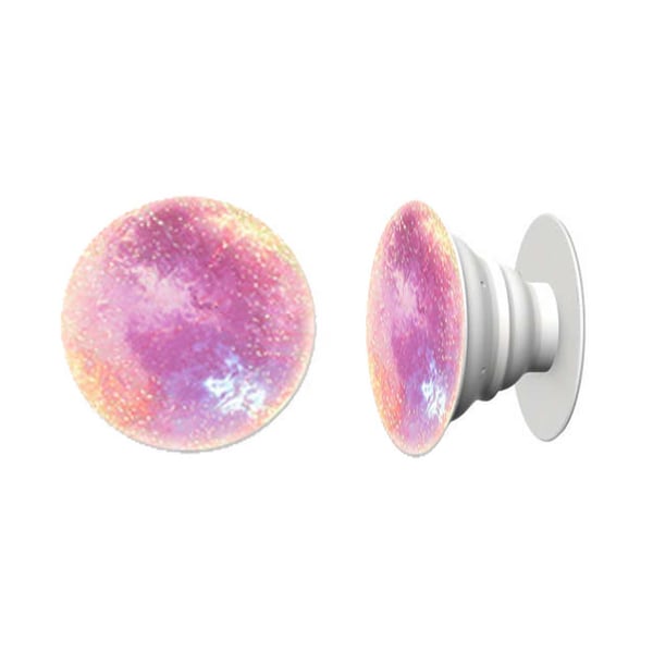 Matkapuhelinpainike Pink Galaxy Button Grip Holder Aseta matkapuhelimelle