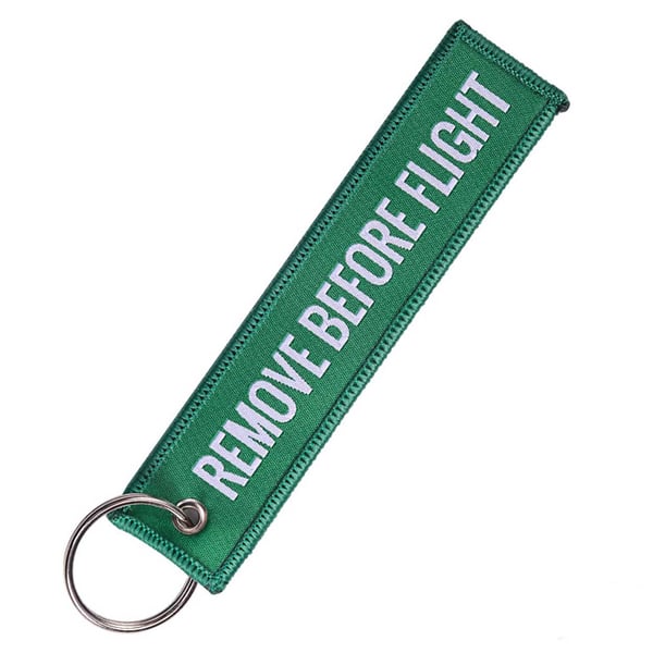 Keychain Fjern før Flight Pilot Bomber Jacket Green