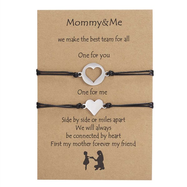 Mor datter armbånd - mor og mig venskab armbånd