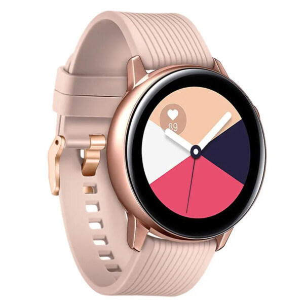 Galaxy Watch Armband 20mm 4/5 40/42/44/45/46mm Beige Guld