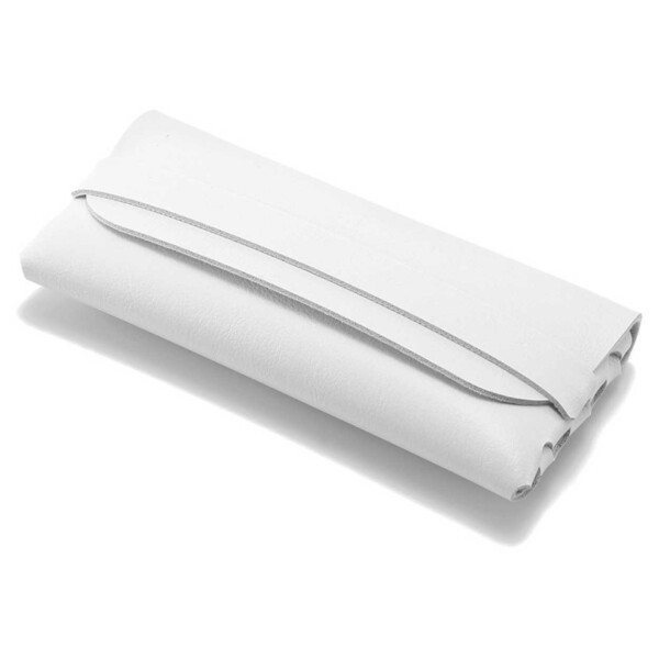 Moderne briller sag pu skum hvid