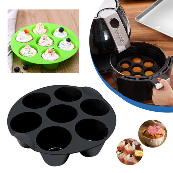 Bageform silikoneform mini muffin cupcake luft friere luft frigivet